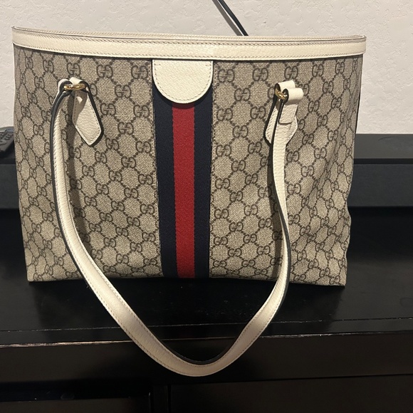GUCCI OPHIDIA MEDIUM TOTE BAG - Picture 3 of 3